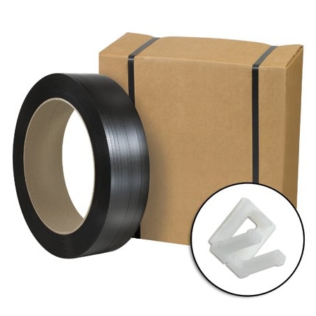 Bsc Preferred Jumbo Postal Approved Poly Strapping Kit BUY00016525